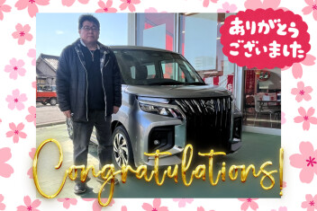 【クルマレビュー・感想・決め手は？】レンタカーがきっかけで決めました！／豊田市 T様